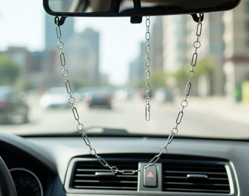 Hollow Charm Hanger & Chain